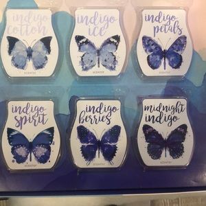 Brand New LIMITED EDITION Scentsy Indigo Set of 6 Wax Warmer Bars Yummy Scents